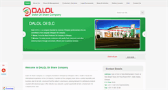 Desktop Screenshot of daloloil.com