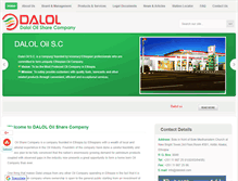 Tablet Screenshot of daloloil.com